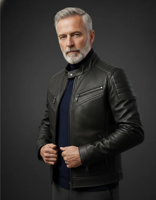 OFERTA DE NAVIDAD | CHAQUETA CUERO PARA HOMBRE